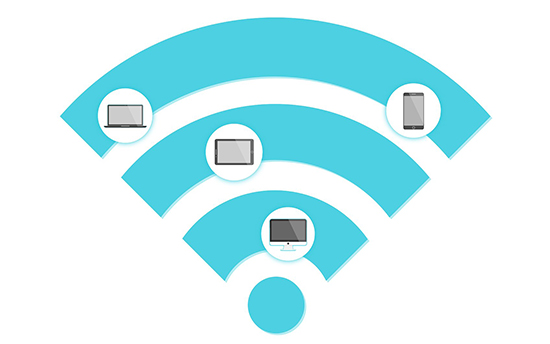 Kết nối các thiết bị tới Wifi.